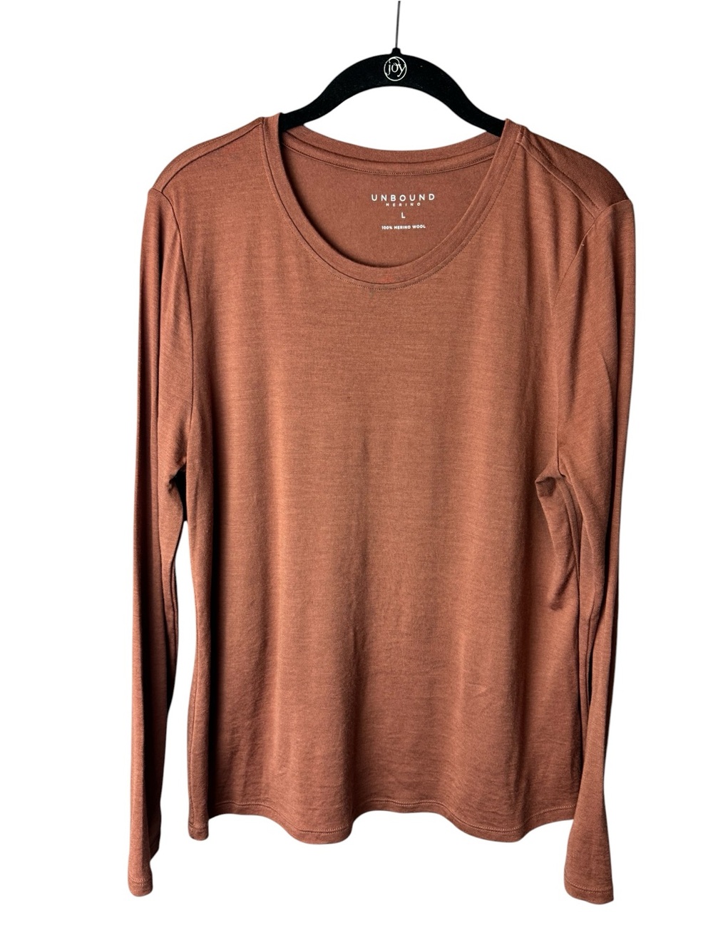 Unbound Merino Wool Long Sleeve Shirt Top L